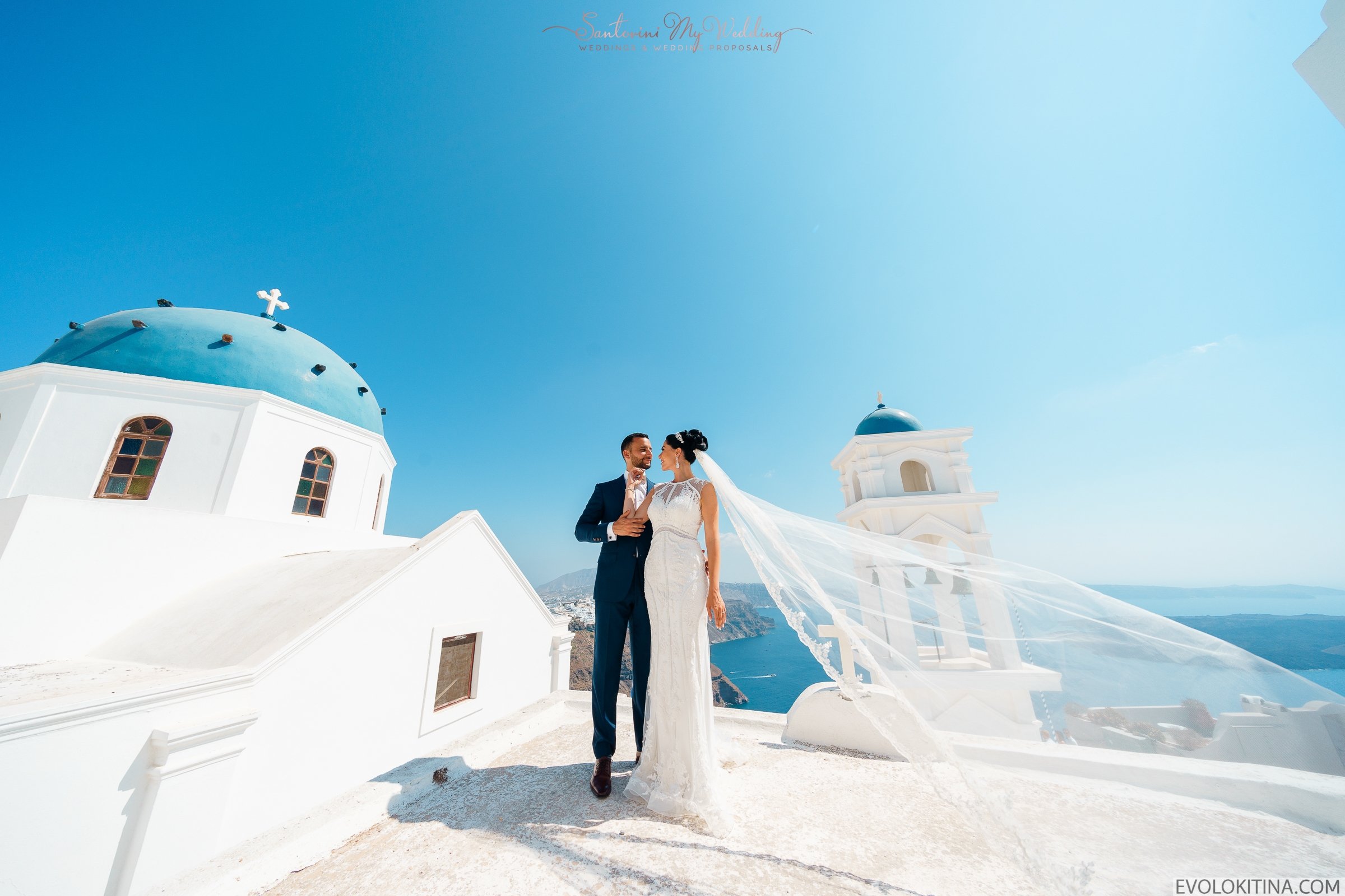 Tarik & Noor - Santorinimywedding