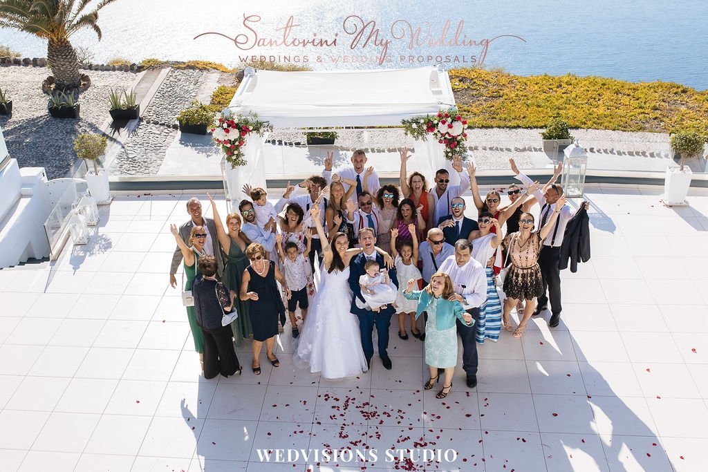 SantoriniMyWedding | le ciel santorini wedding packages