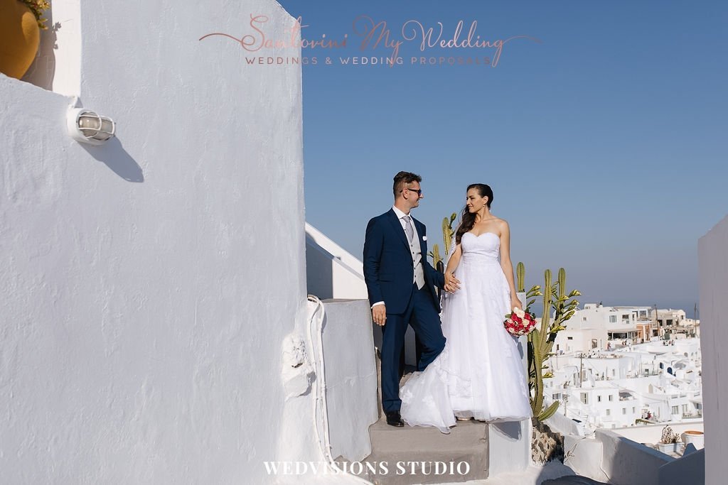 SantoriniMyWedding | le ciel santorini wedding packages