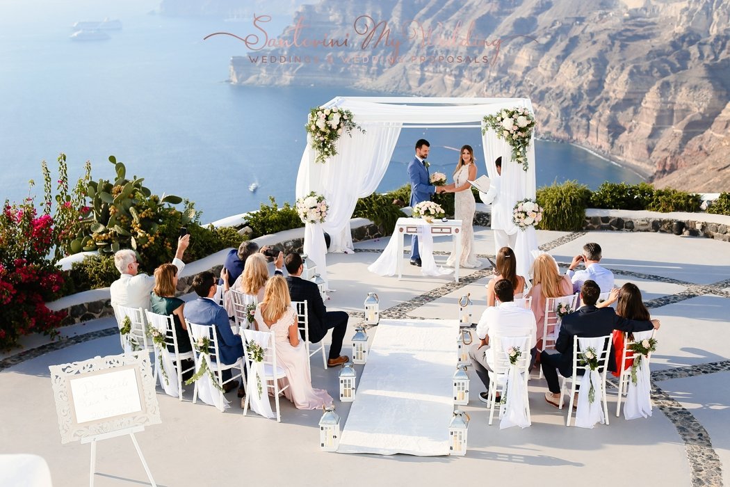 SantoriniMyWedding | Venetsanos Winery santorini wedding packages