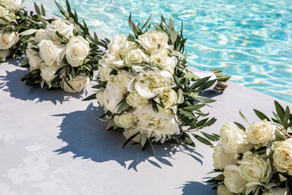 Wedding flowers Santorini. What are the most popular styles? 6