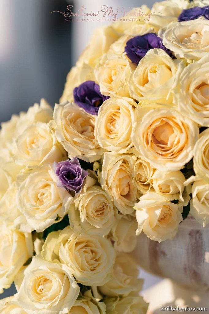 Wedding flowers Santorini. What are the most popular styles? 12